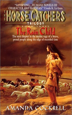 Cover of Rain Child Horse Catchers Trilogy with Amazon link.